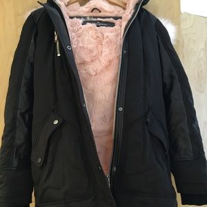 Nicole benisti chelsea fur lined down jacket